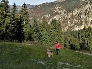 11 Seguiamo il sentierino che sale nei pratoni in direzione Baite di Torcola Vaga